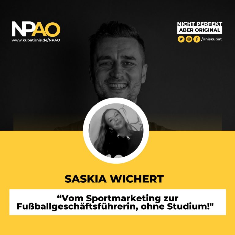 “Vom Sportmarketing zur Fußballgeschäftsführerin, ohne Studium!”  #48 Saskia Wichert – MDO Tuerkiyemspor Berlin